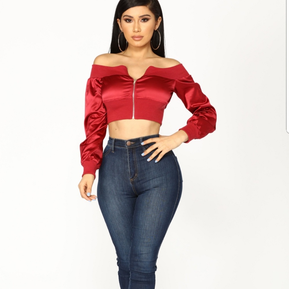 Fashion Nova Crop top jacket